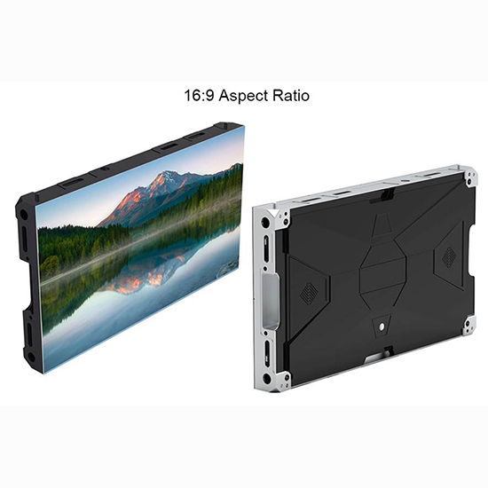 LSA-serien inomhus HD 4K och 2k LED-TV med 16: 9 bildförhållande frontpanel Liten Pixel Pitch LED-videoväggdisplay